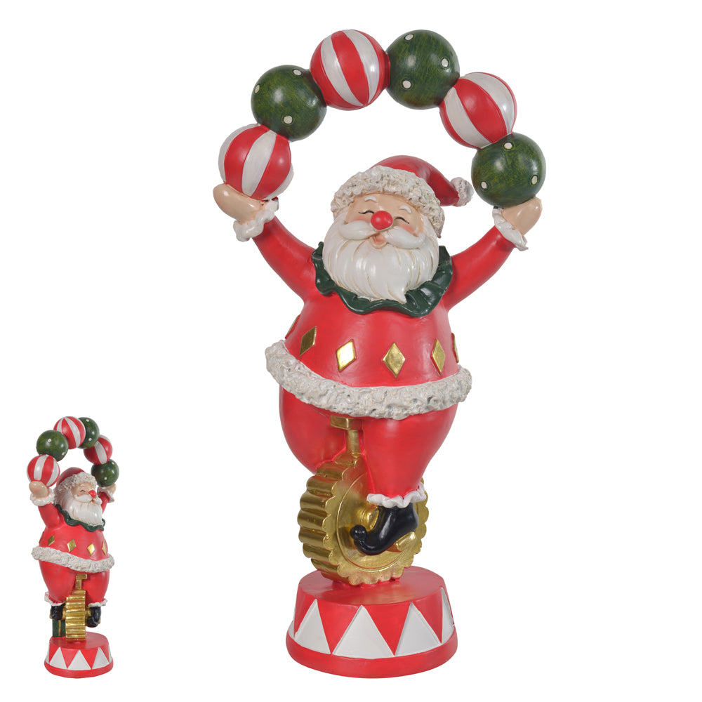 PAPAI NOEL EQUILIBRISTA 28CM
