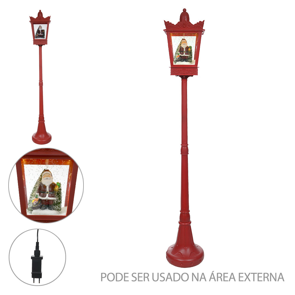 POSTE ILUMINADO DE NATAL 1,8M