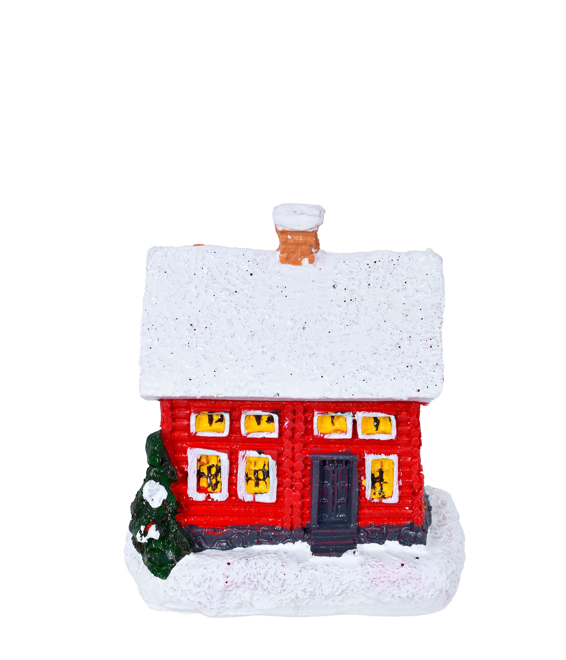 CASINHA DE NATAL 9CM DE RESINA
