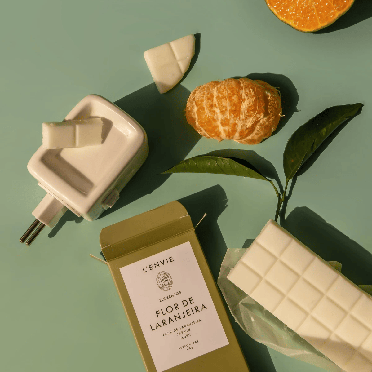 BARRA DE CERA FLOR DE LARANJEIRA - 40G