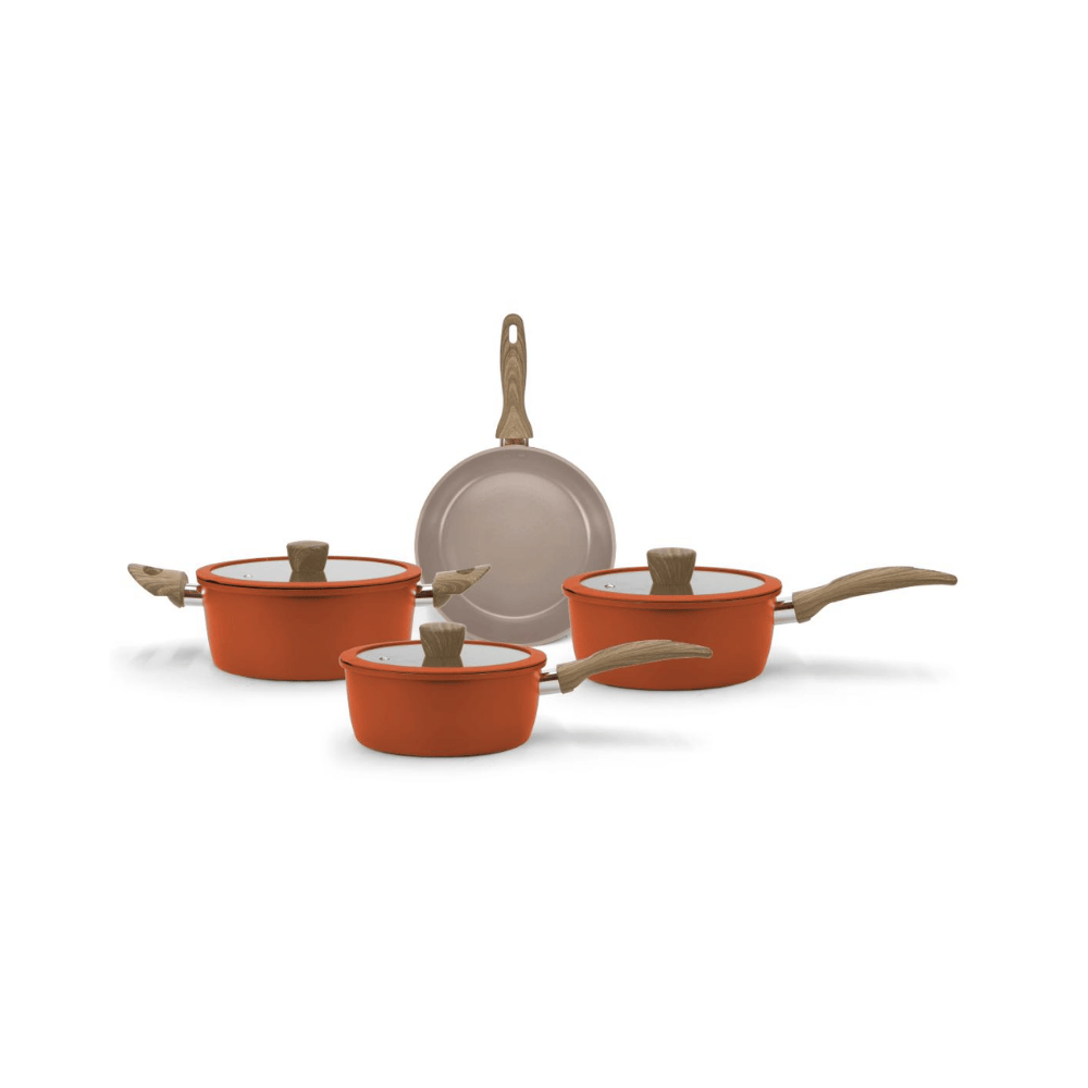 CONJUNTO DE PANELAS 4 PECAS – LARANJA