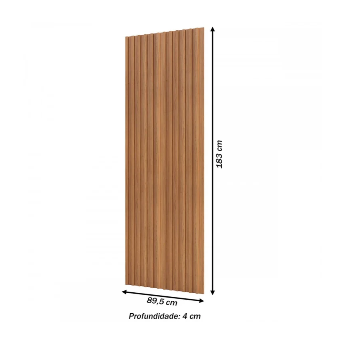 PAINEL RIPADO 89,5CM X 183CM - FREIJO