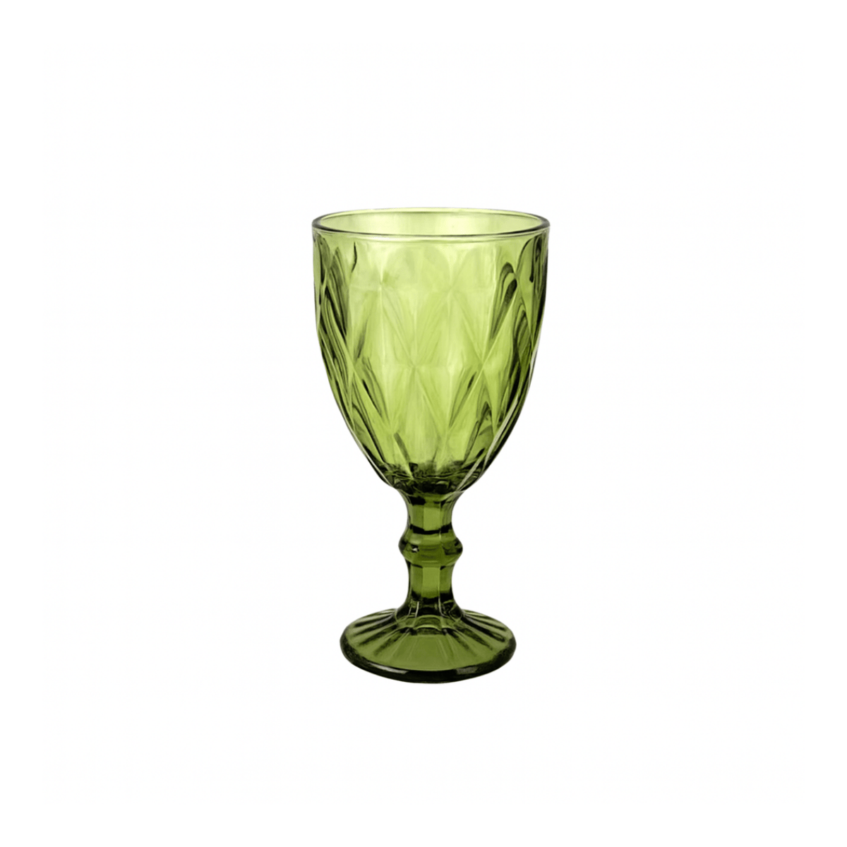 TAÇA DE VIDRO GREEN BALI 340ML