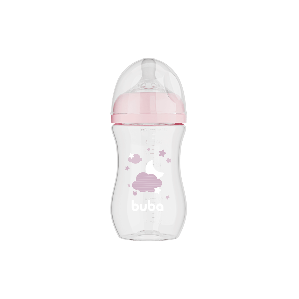 MAMADEIRA EASY FLOW NUVEM ROSA 270ML