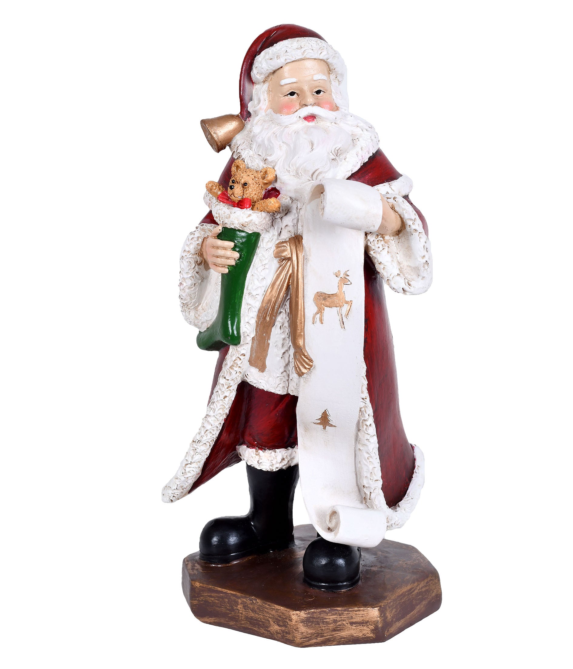 PAPAI NOEL EM PÉ DECORATIVO