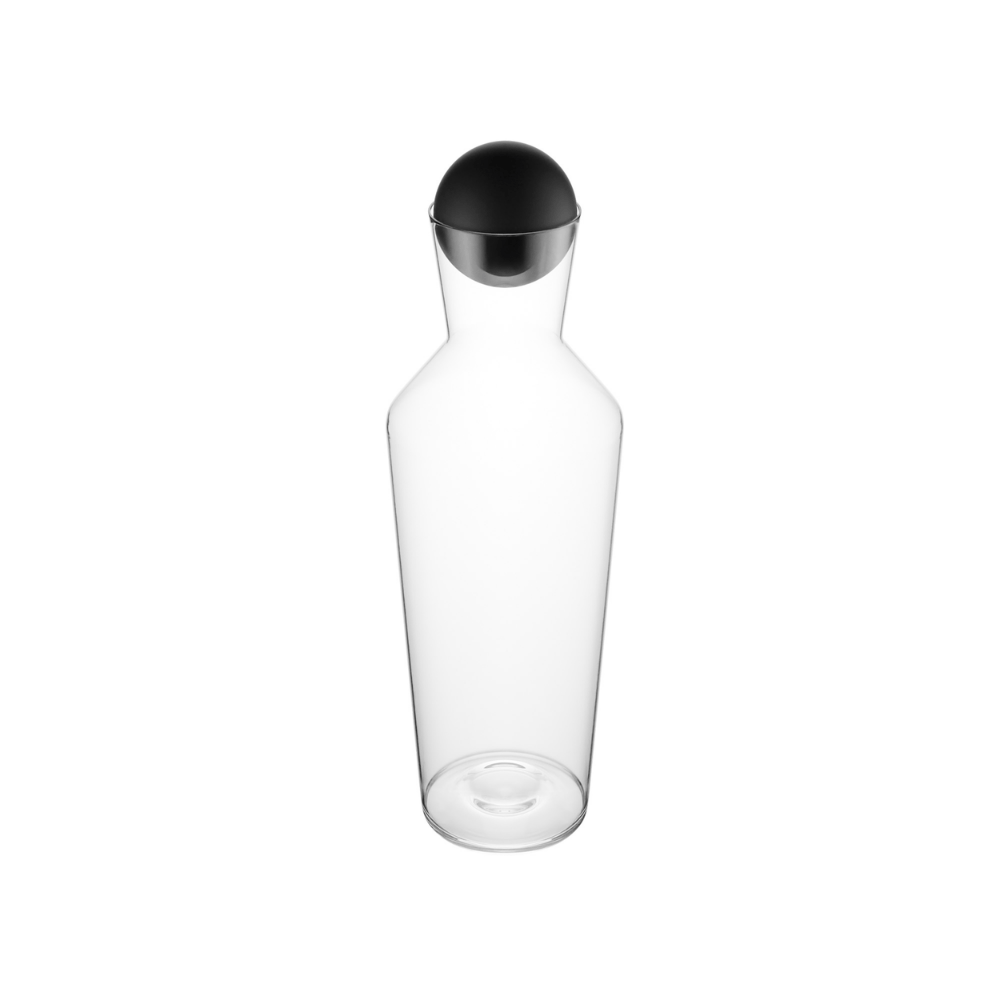 DECANTER DE CRISTAL ECOLOGICO COM TAMPA ESFERA HYDRIAM VERITAS – 1L