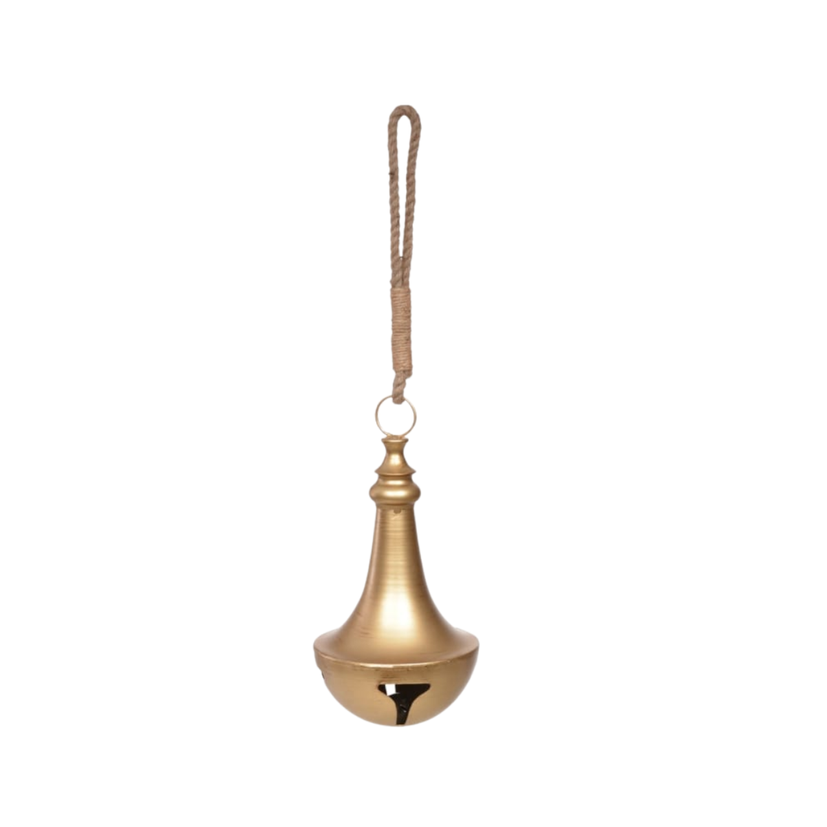 GUIZO NATAL DOURADO METAL - 20 CM
