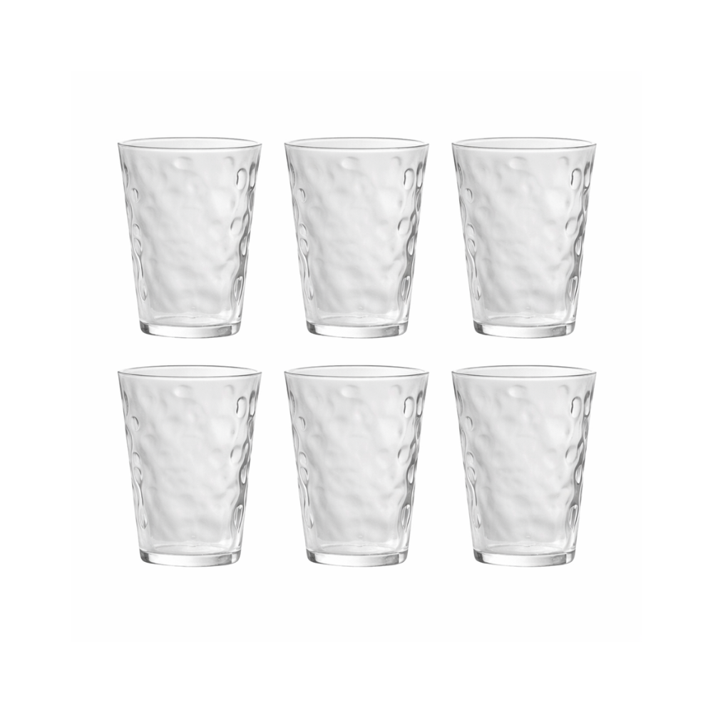 CONJUNTO 6 COPOS DE VIDRO LAGUN - 180ML