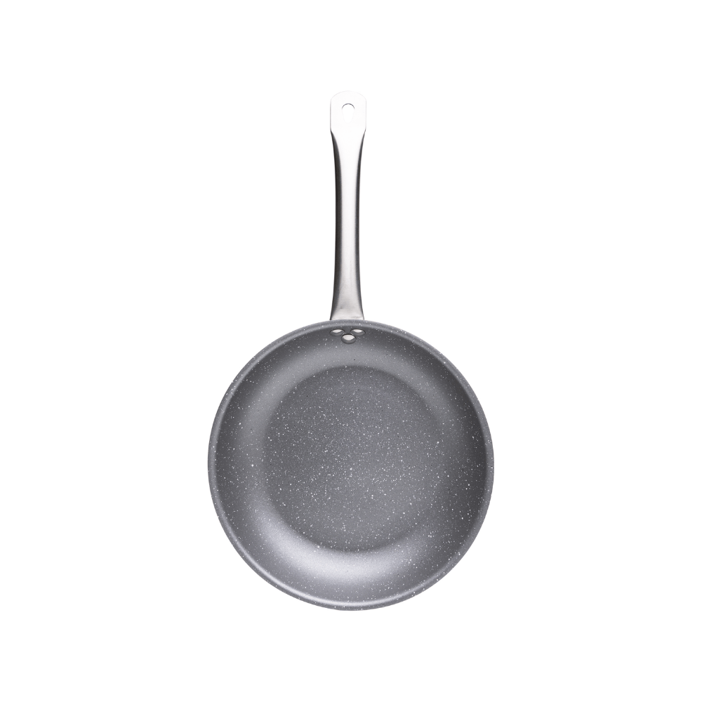 FRIGIDEIRA ANTIADERENTE DE INDUCAO PRIME COOK CINZA - 24CM