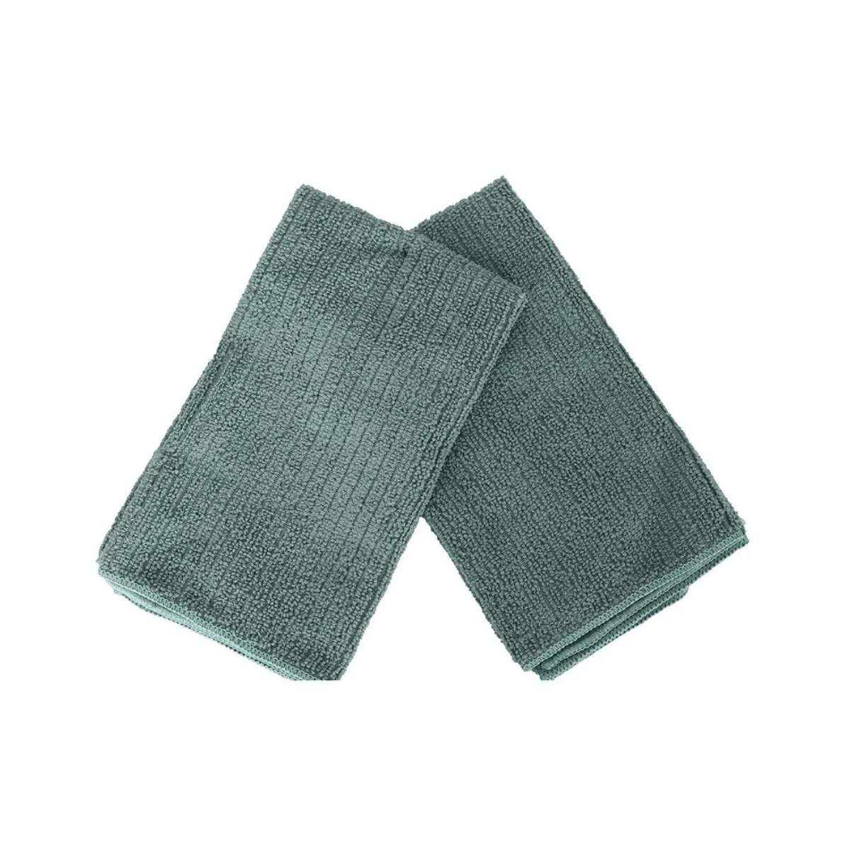 KIT PANO DE COPA MICROFIBRA 3 PEÇAS VERDE - 30CM X 30CM