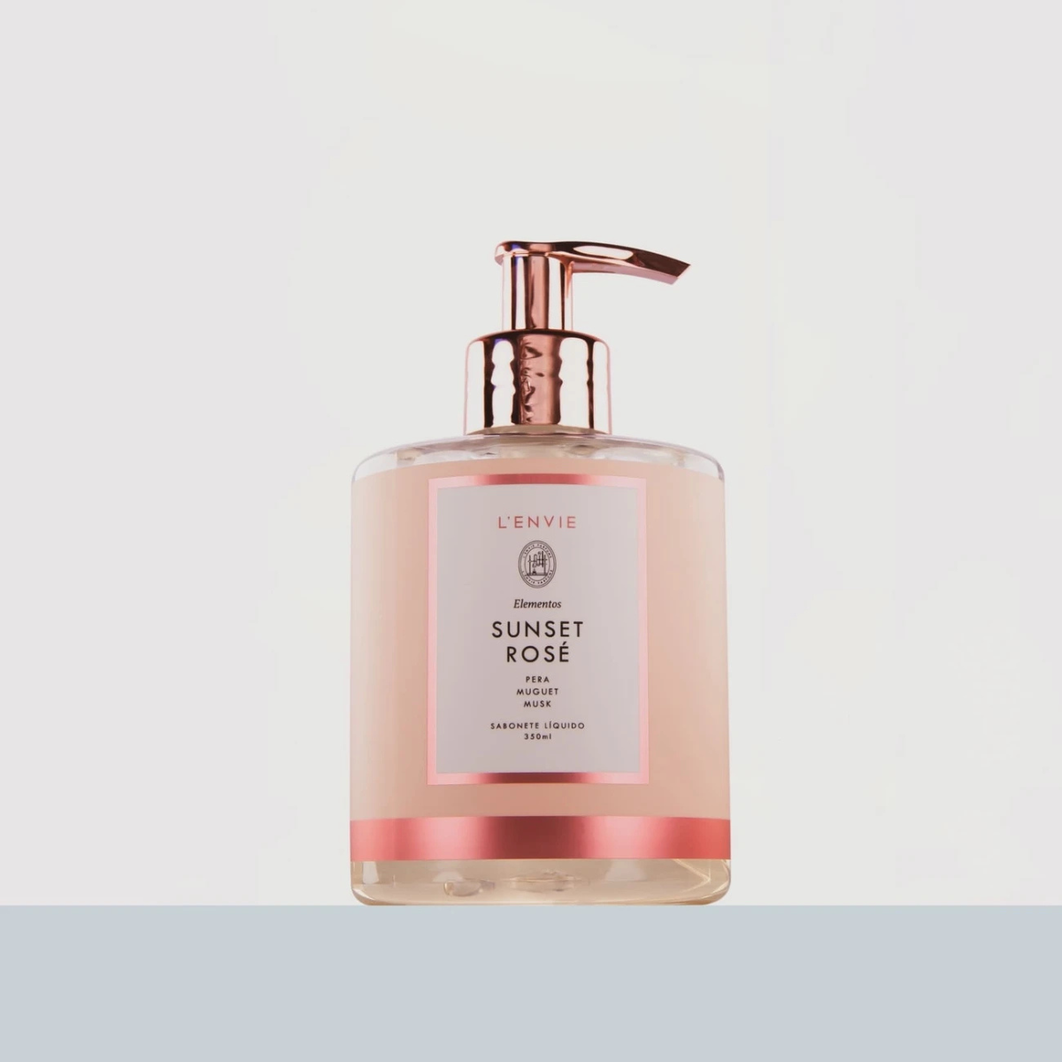 SABONETE LIQUIDO SUNSET ROSE ELEMENTOS - 350ML