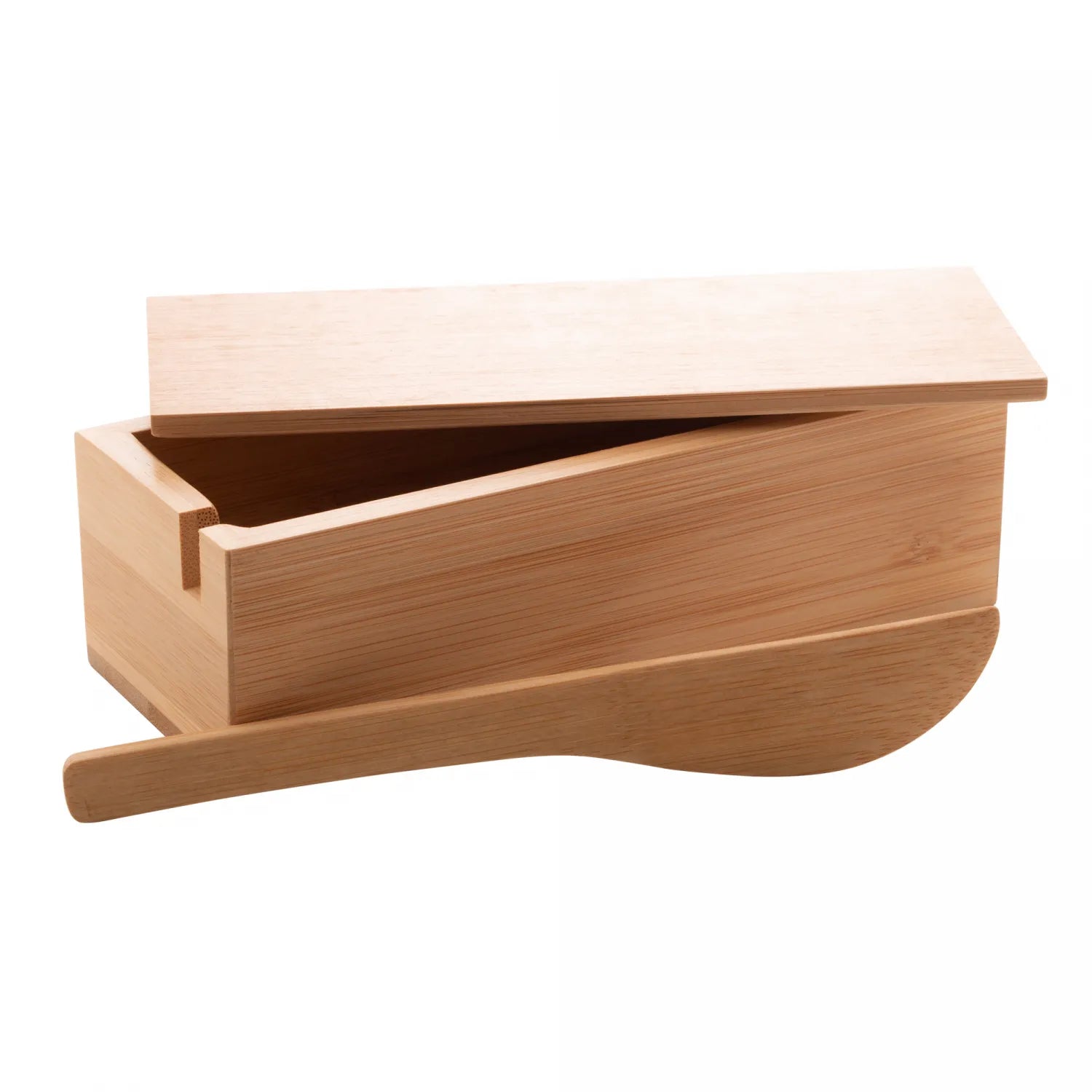 MANTEIGUEIRA COM ESPÁTULA DE BAMBU VERONA