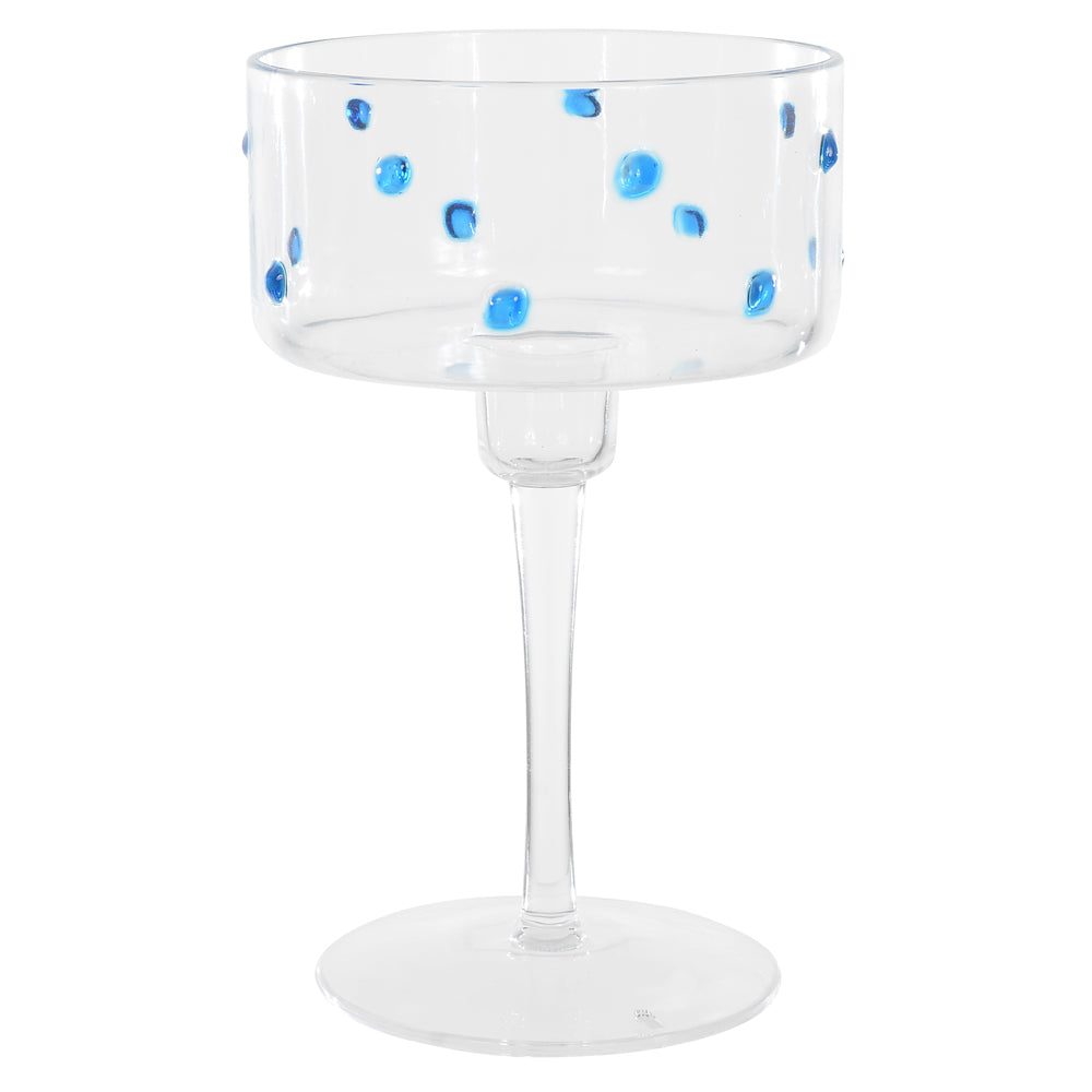 TACA ACRILICO 370ml 16,9X10,36cm MALDIVAS (AZUL)