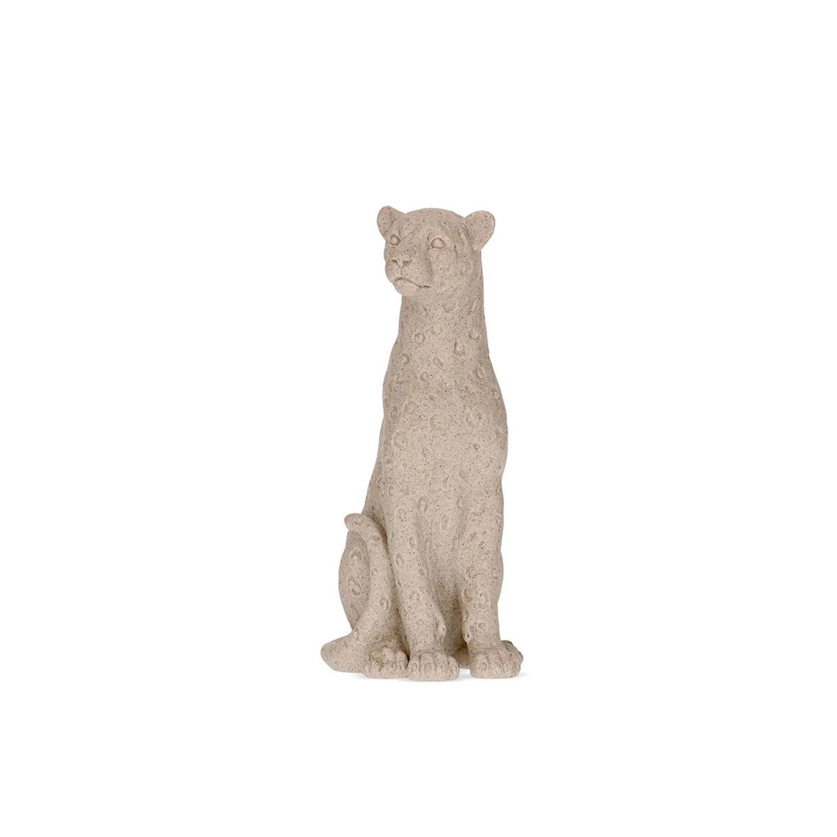 ESCULTURA LEOPARDO EM POLIRRESINA