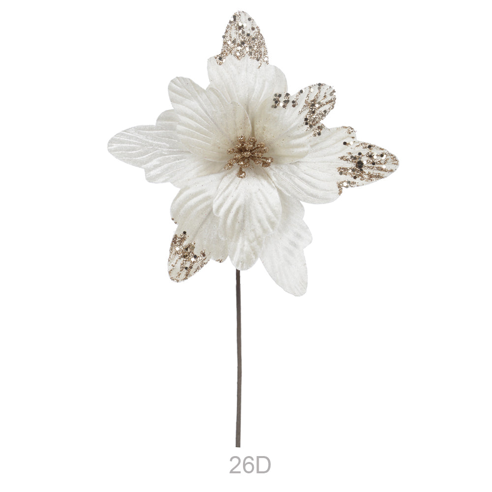 HASTE BICO PAPAGAIO AVELUDADO OFF WHITE 29cm
