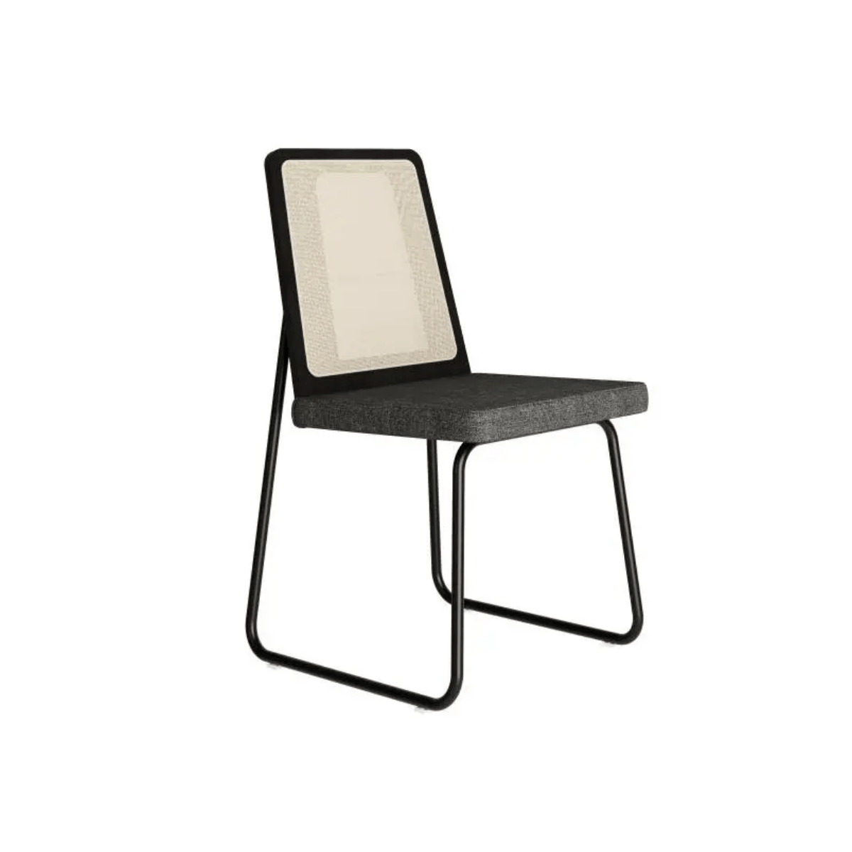 CADEIRA WOOD 1751 – GRAFITE E PRETO