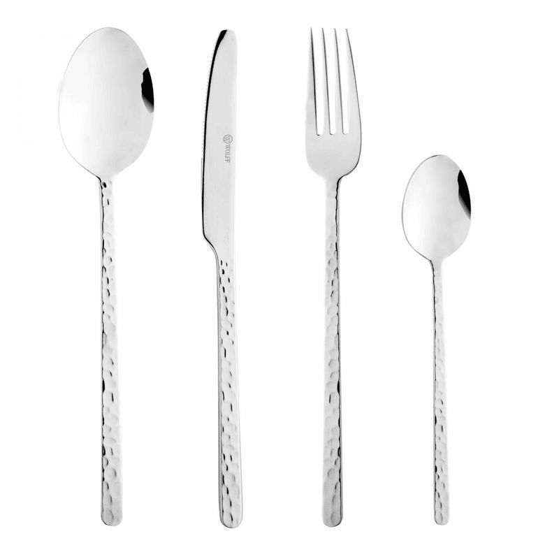 FAQUEIRO 16 PECAS DE ACO INOX VENEZA