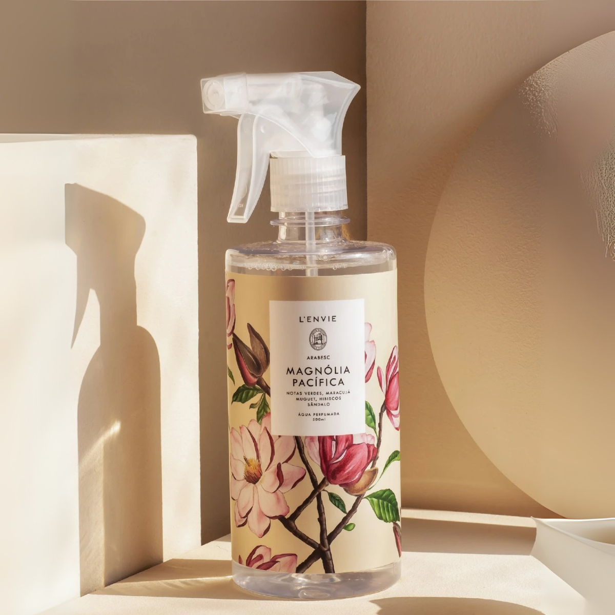 AGUA PERFUMADA MAGNOLIA PACIFICA ARABESC - 500ML