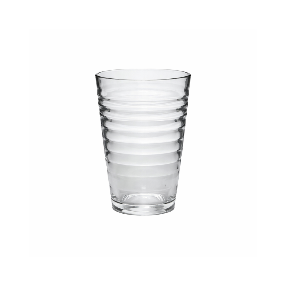 CONJUNTO 6 COPOS DE VIDRO HOOP  - 180ML