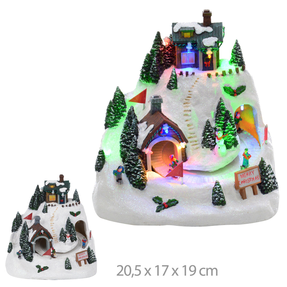 VILA NATALINA COM LED