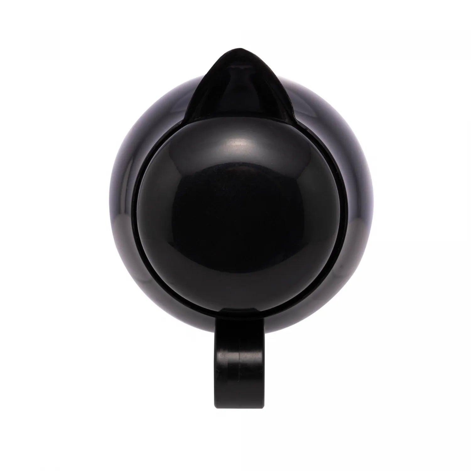 GARRAFA TÉRMICA DE PLÁSTICO BASIC PRETA 300ML