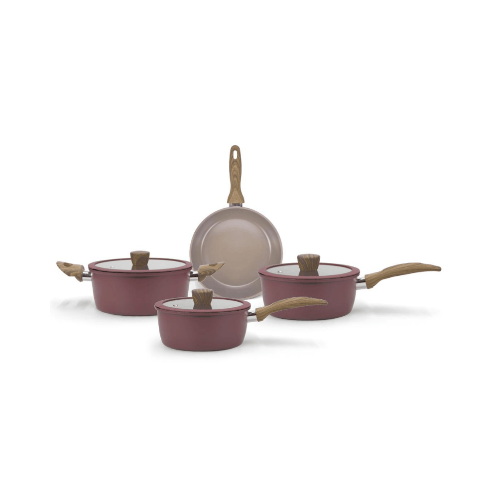 CONJUNTO DE PANELAS 4 PECAS – ROSA