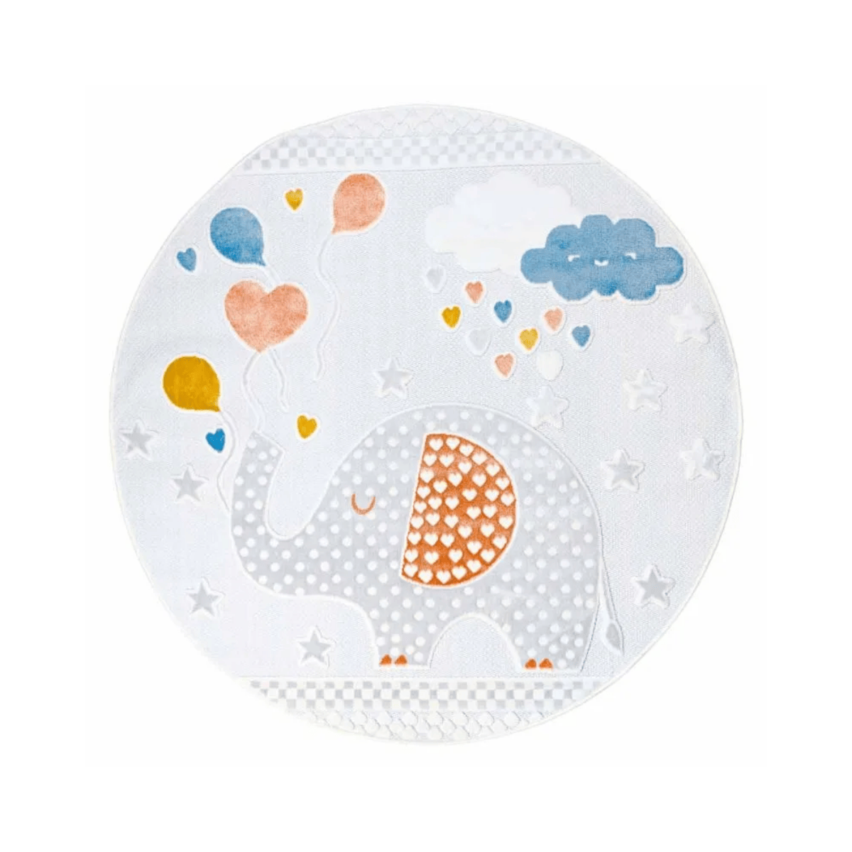 TAPETE MOON 01 REDONDO - 1,50M