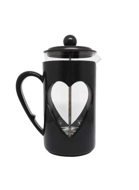 CAFETEIRA FRANCESA VIDRO COM TAMPA 800ML