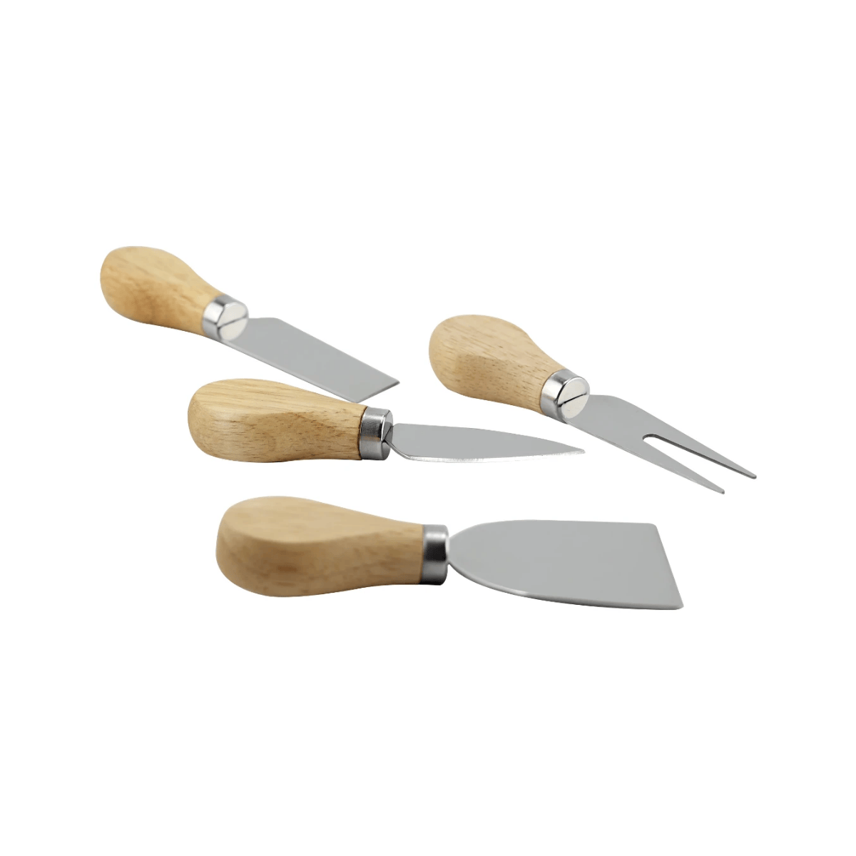 JOGO PARA QUEIJO 5 PECAS BAMBU - 30CM