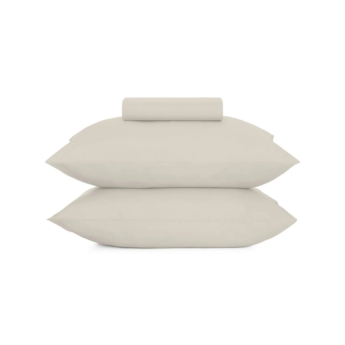 JOGO CAMA 4 PEÇAS TOQUE ACETINADO – BEGE PORCELANA – 2,50M X 2,40M