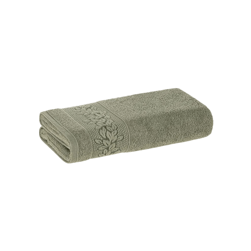 TOALHA DE ROSTO FELPUDO PROVENCE VERDE – 48CM X 80CM