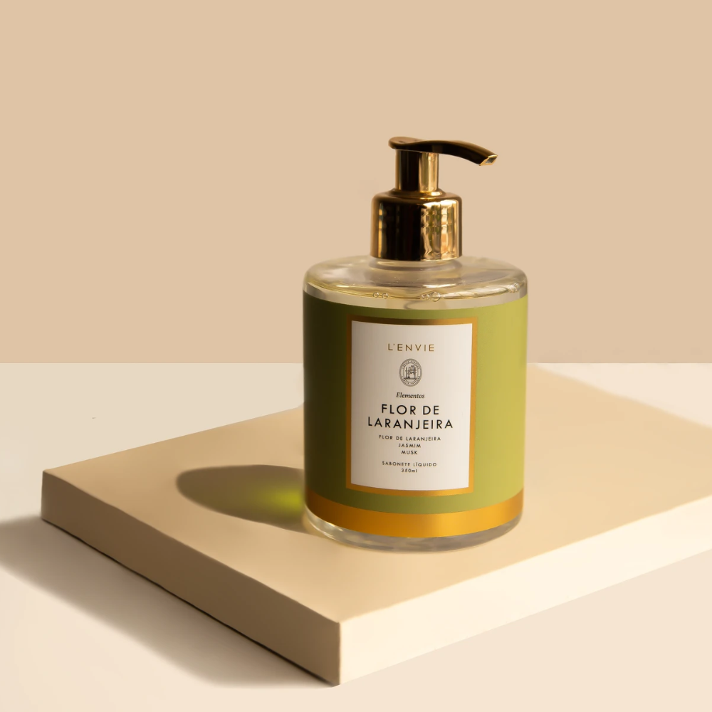 SABONETE LIQUIDO FLOR DE LARANJEIRA ELEMENTOS - 350ML