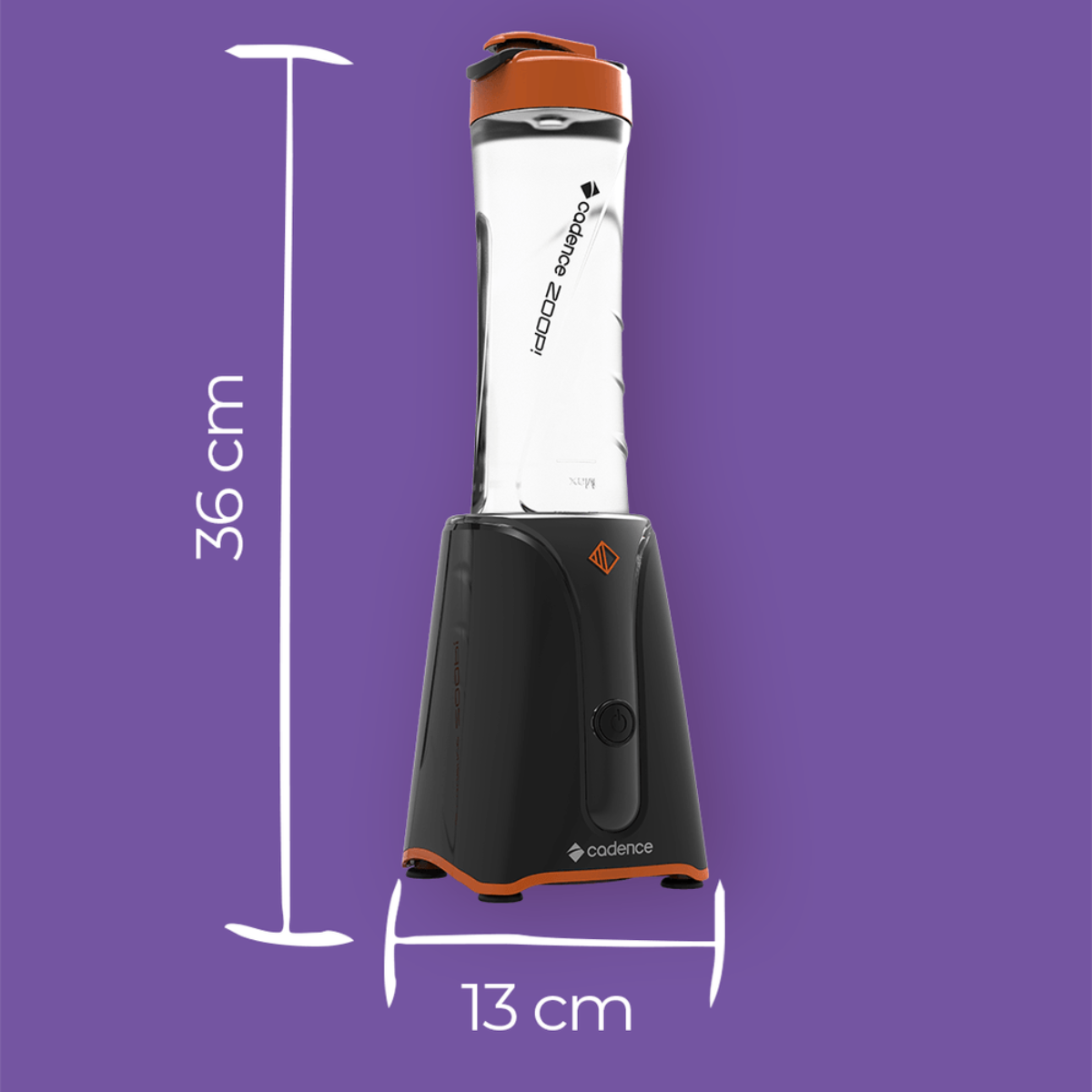 BLENDER ZOOP CADENCE 2 GARRAFAS 500ML - 220V