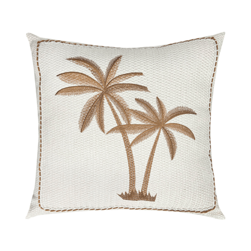 ALMOFADA DE LINHO COM BORDADO E DETALHES MANUAL – 50CM X 50CM