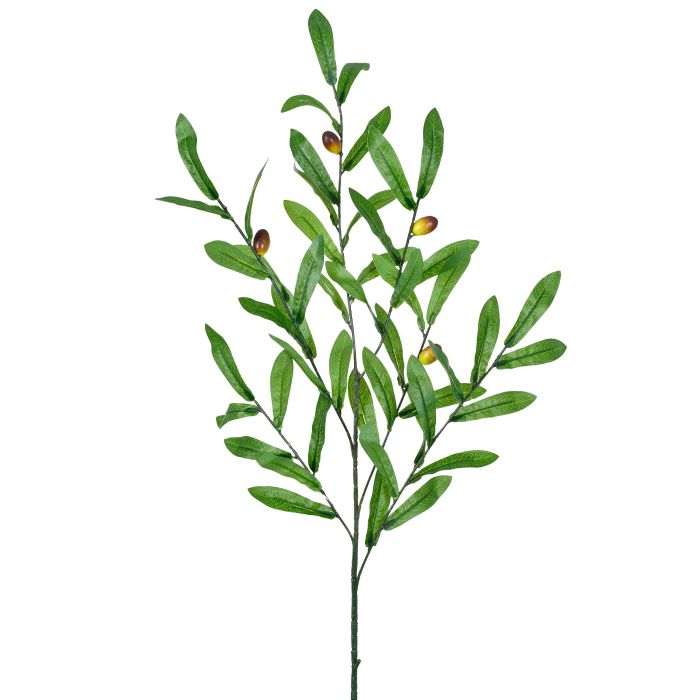 HASTE FOLHAS DE OLIVA VERDE