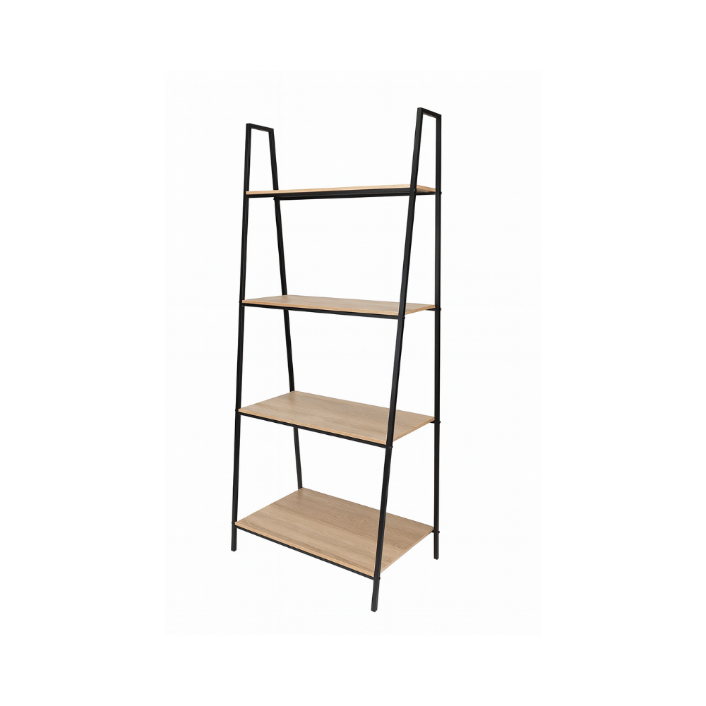 ORGANIZADOR DE 4 ANDARES EM FERRO COM PRATELEIRAS MDF