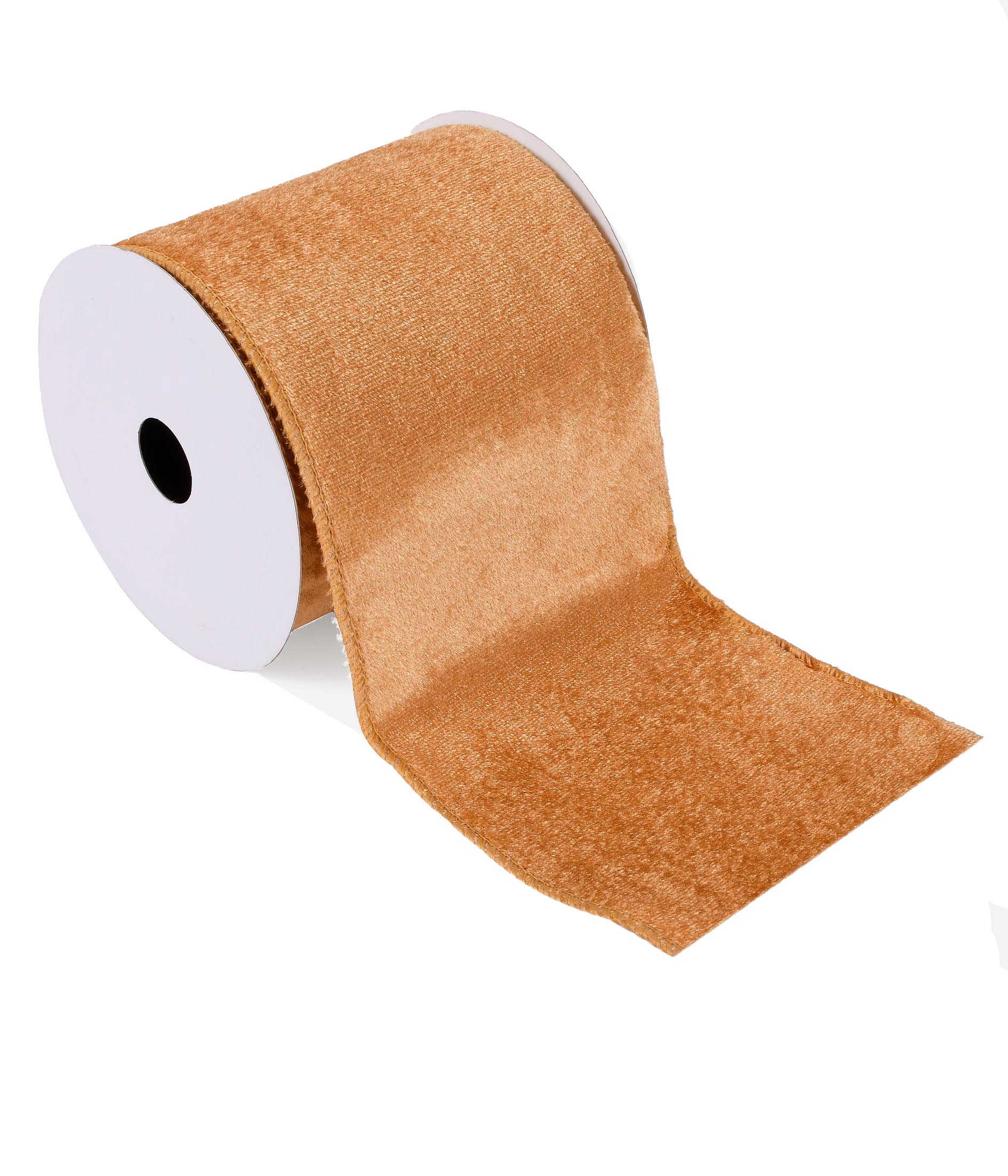 FITA ARAMADA DECORADA 10CM X 9,14M DOURADO