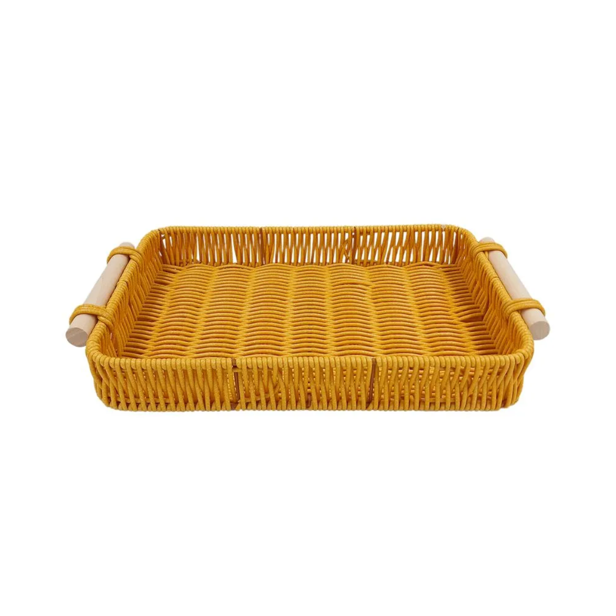 BANDEJA TRAMADA RETANGULAR 33X20CM SORTIDO