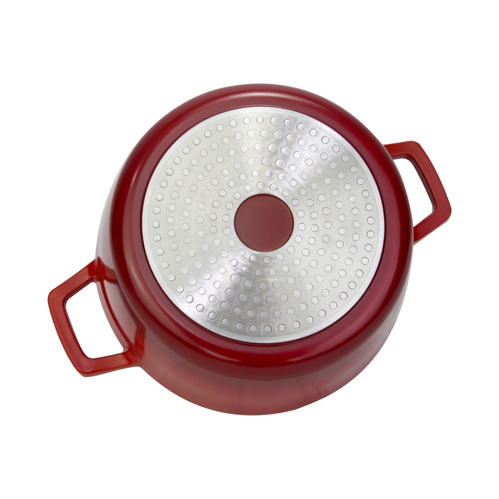 CAÇAROLA IN COOK&CHEF VERMELHO 28CM