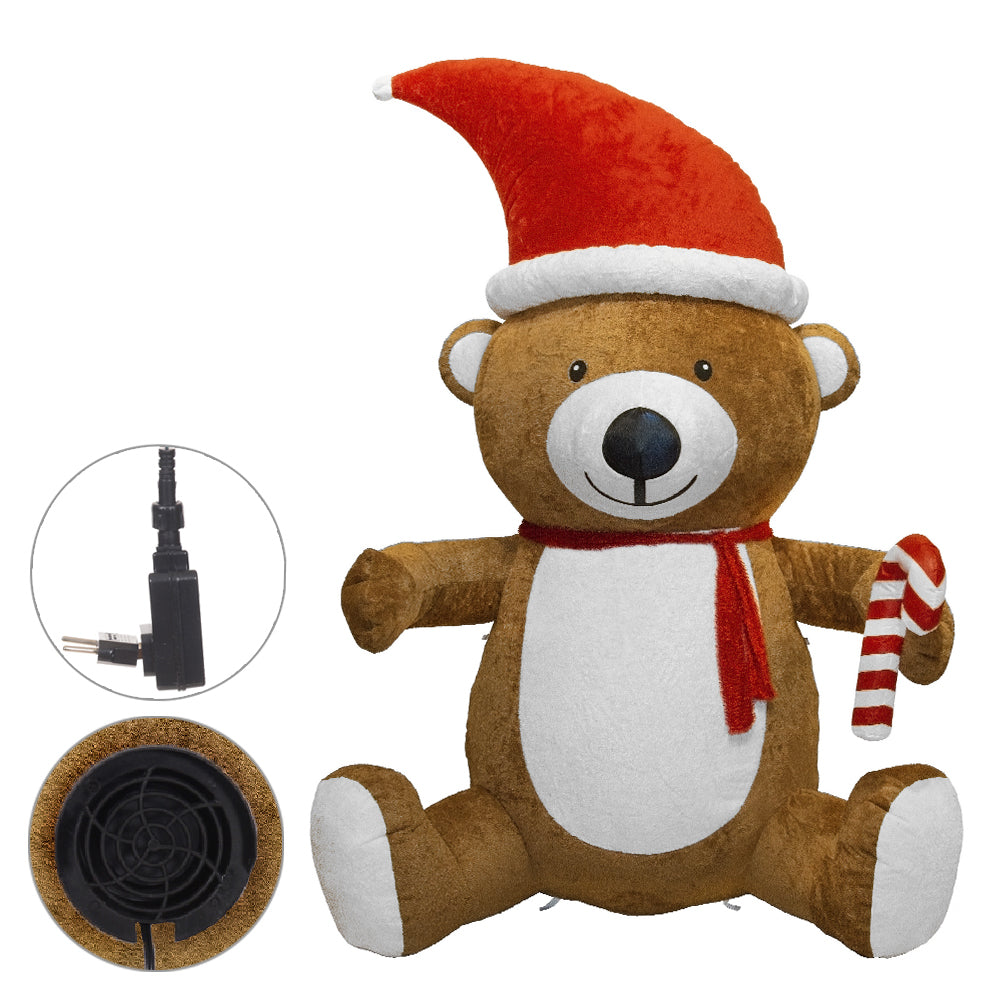 URSO DE NATAL 2,44M INFLAVEL BIVOLT