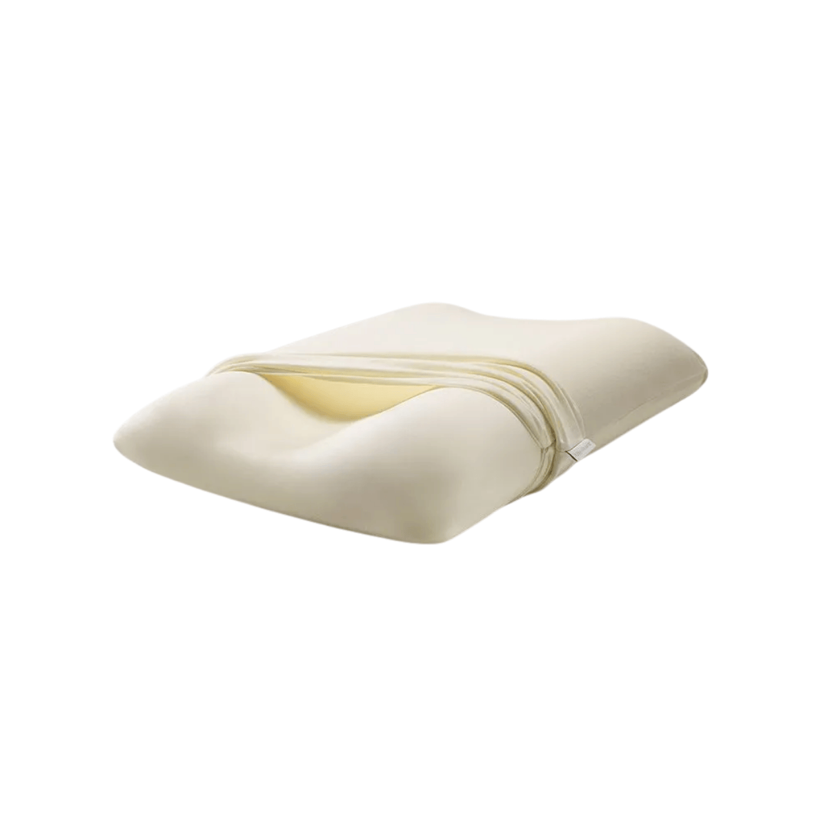 TRAVESSEIRO VISCOELASTICO CERVICAL - 48CM X 68CM - MARFIM