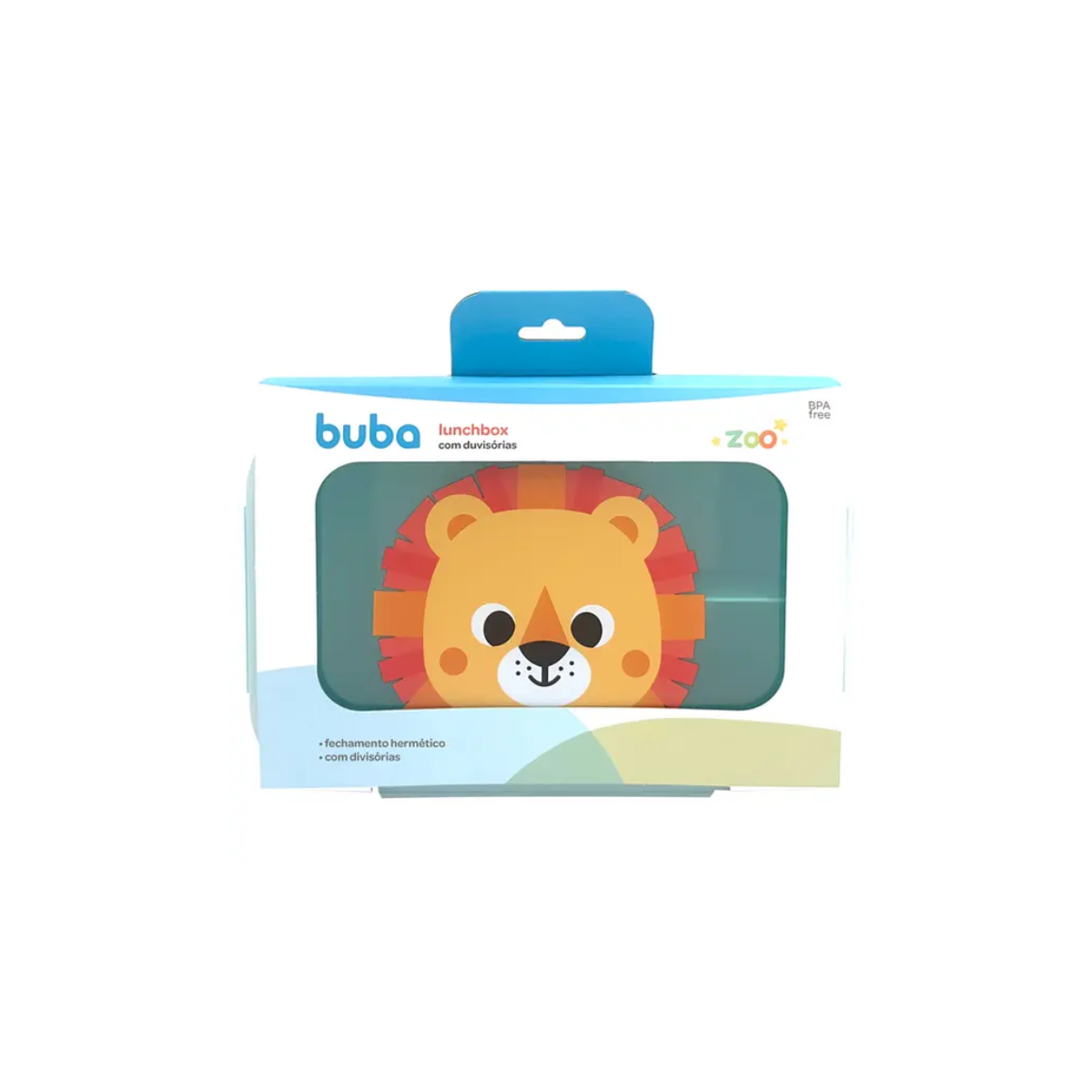 LUNCHBOX COM DIVISORIAS BUBA ZOO LEAO
