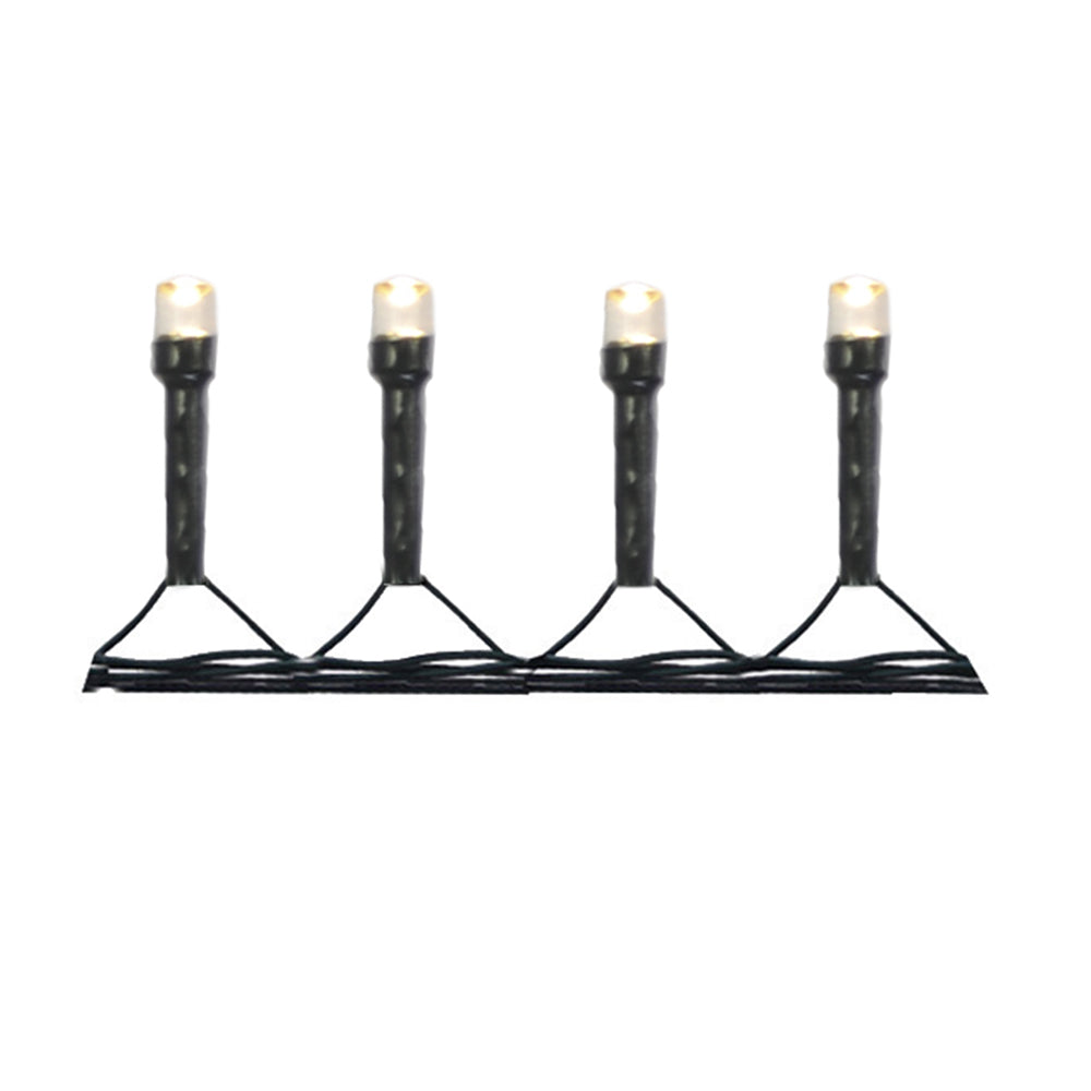 CORDÃO 10M 100LED BRANCO QUENTE STROBO 220V FIO VERDE