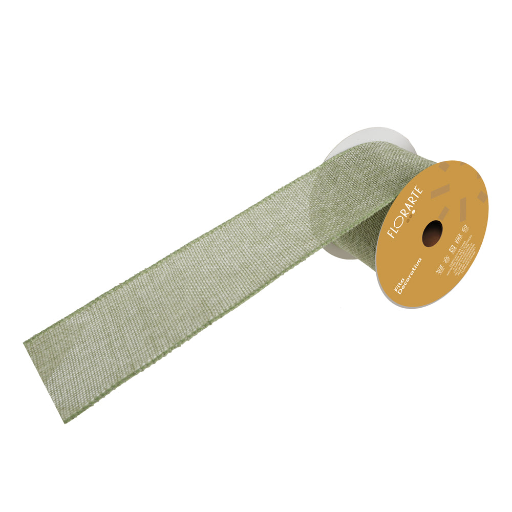 FITA ARMADA JUTA COM COSTURA VERDE CLARO 9,14M