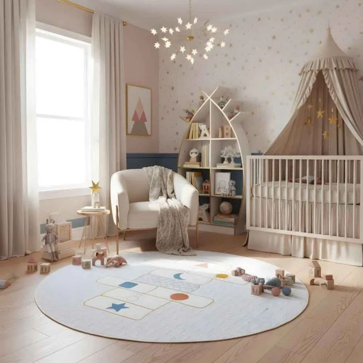 TAPETE MOON 04 REDONDO - 2,00M