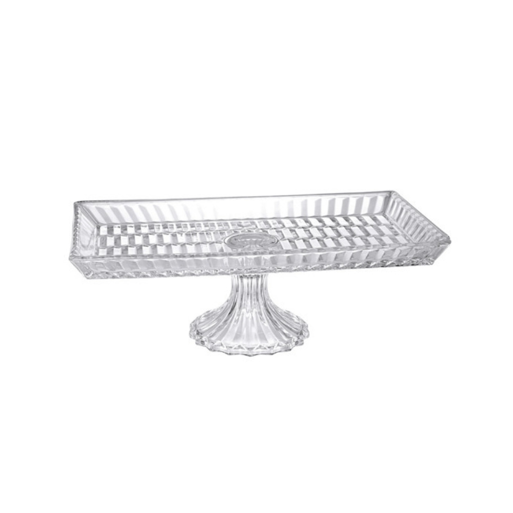 TRAVESSA RETANGULAR COM PE TATTILE EM CRISTAL ECOLOGICO