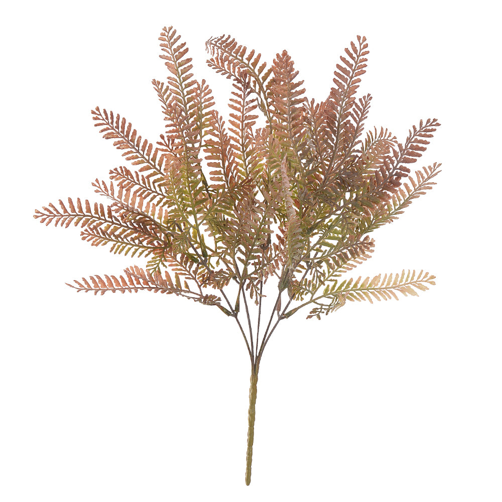 F.SAMAMBAIA COM PRINT PLASTICO X25 (MARROM OUTONO) 38CM