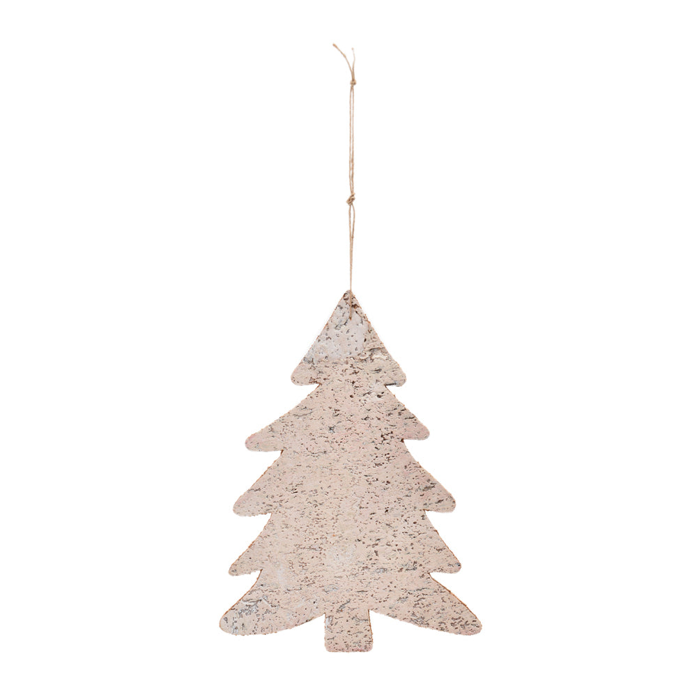 ARVORE DE ENFEITE BRANCO/VERDE 15CM