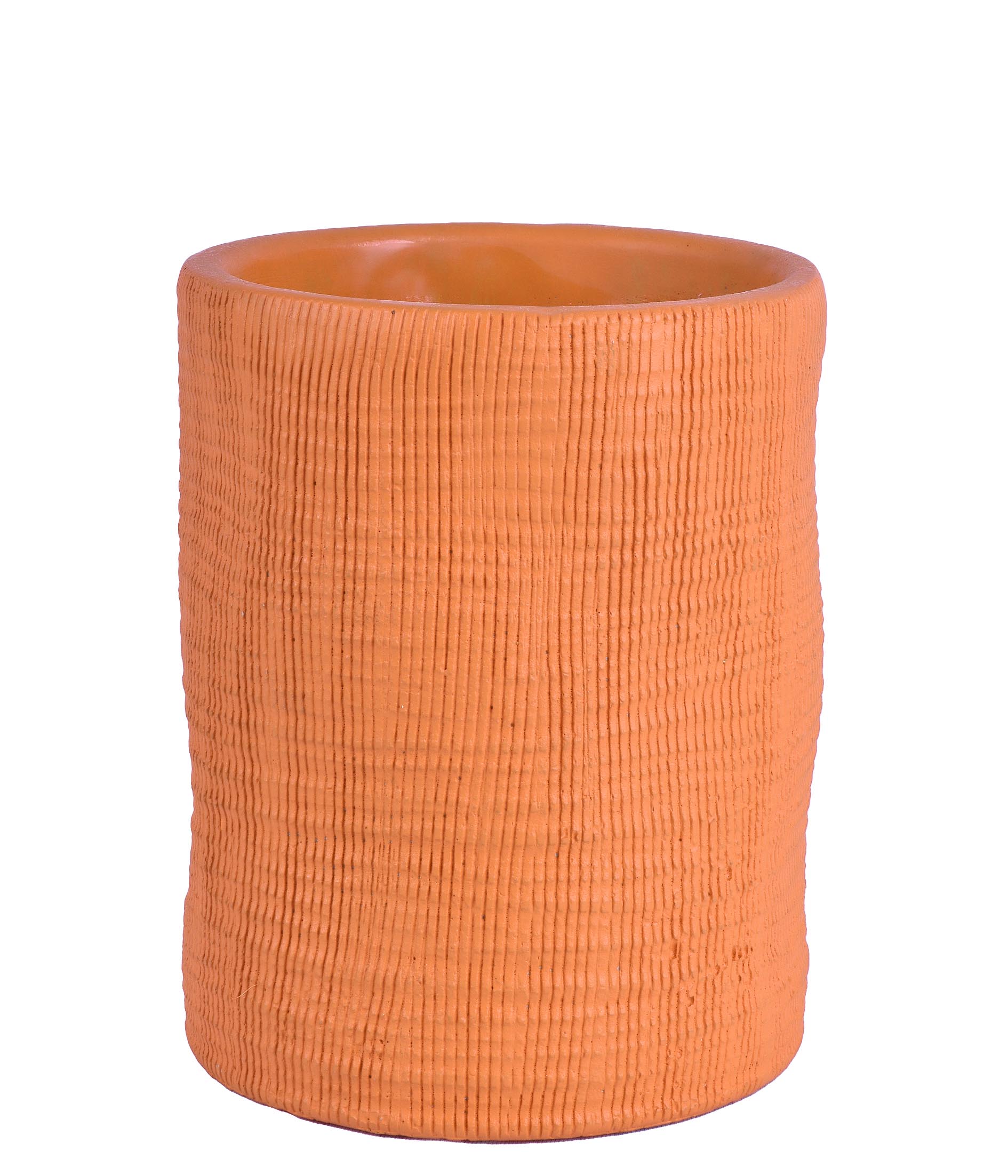 VASO EM CIMENTO RÚSTICO TERRACOTA 15CM