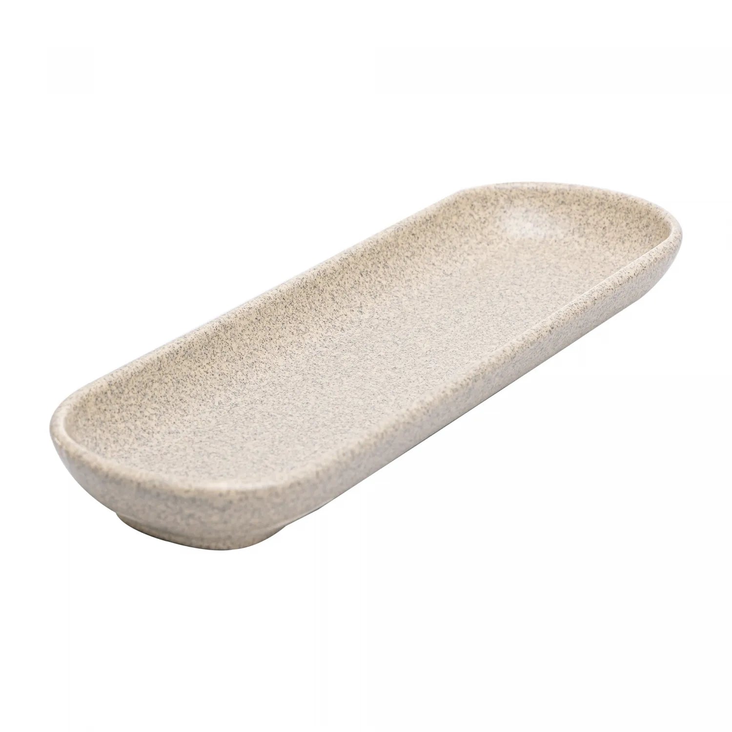 TRAVESSA OVAL DE CERAMICA KOBE CREME 27CM X 8CM X 2,5CM